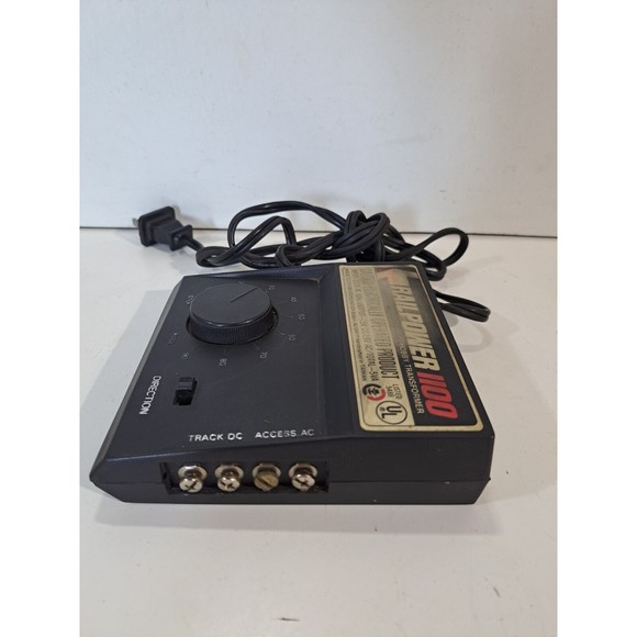 MRC Railpower 1100 AC/DC HO Scale Model Railroad Electric Train Transformer - Picture 3 of 5